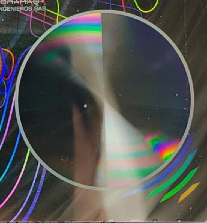 Rainbow Cat Eye Plate