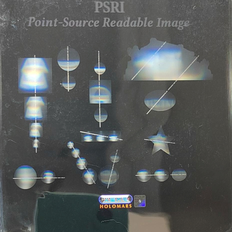 Point Light Source Alignment Plate