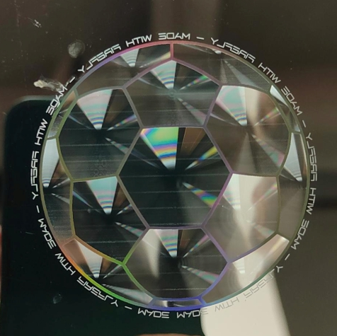 Lenticular Cat Eye Plate
