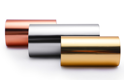 Hot stamping foil for paper and plastic 